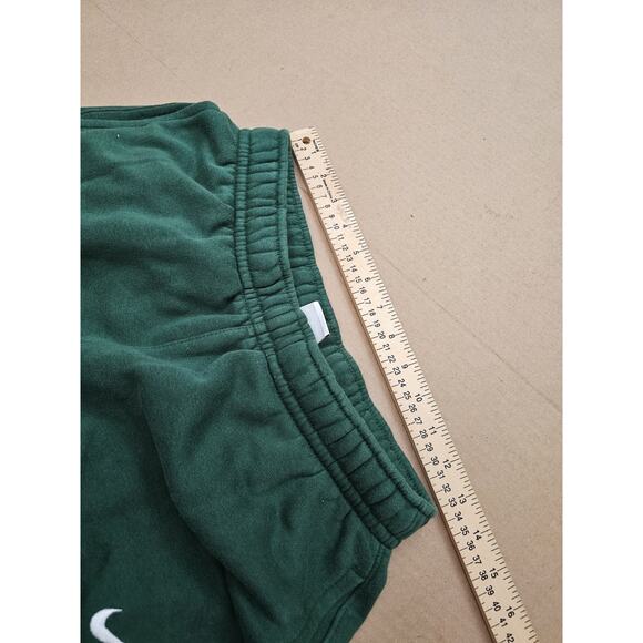 Nike Mens Black Club Fleece Joggers CJ1616 - Team Pants - Green Size Small - Picture 10 of 13